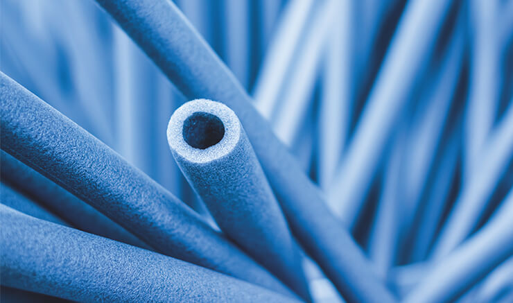epe foam pipe insulation tubes
